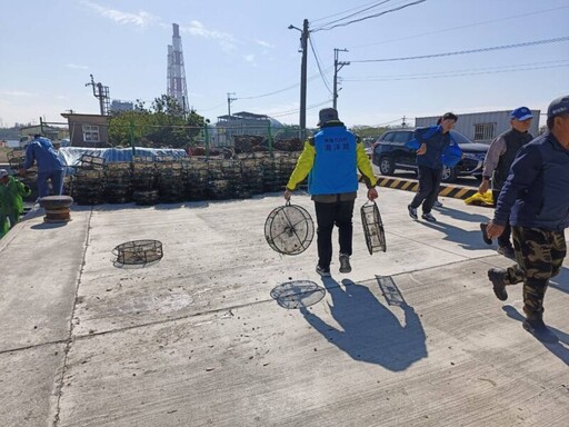 保育漁業資源，高市海洋局執行漁業資源養護海上稽查