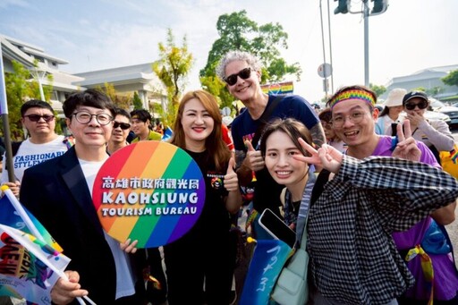 高雄觀光，彩虹應援！同志大遊行盛大登場 觀光局攜手旅宿業共創粉紅經濟