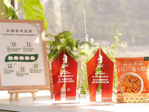 里仁「永續食材指南」、「義式番茄植物蛋白脆」勇奪2023「食創獎」企業永續創新、食品飲料創新雙料殊榮！