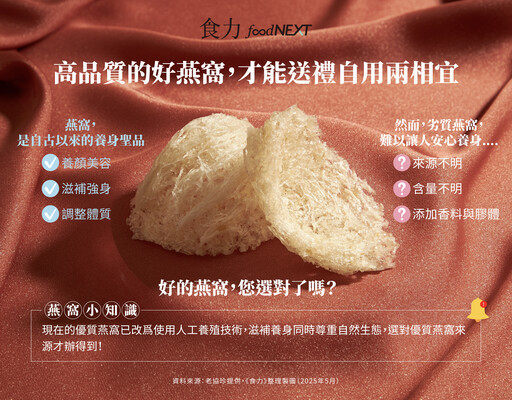 【食聞】高品質燕窩怎麼挑？掌握4大挑選秘訣 才能有效滋補、亮麗光采！