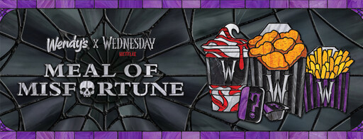 辣到不幸、黑到極致！溫蒂漢堡聯名《星期三》讓吃飯也能玩角色扮演