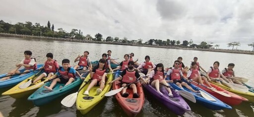 加強水域安全學習 金門九年級獨木舟體驗課程