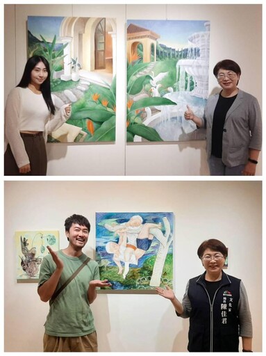 中市文化局聯手在地畫廊 、全國美術畢業生 共譜「藝術星勢力」