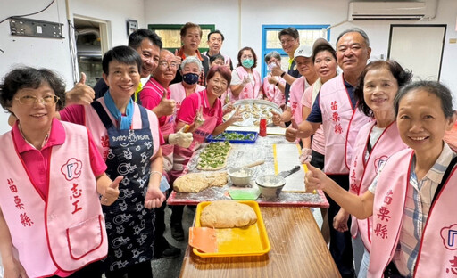 苗栗榮服處感謝饅頭哥哥姐姐愛心 關懷地區榮民眷