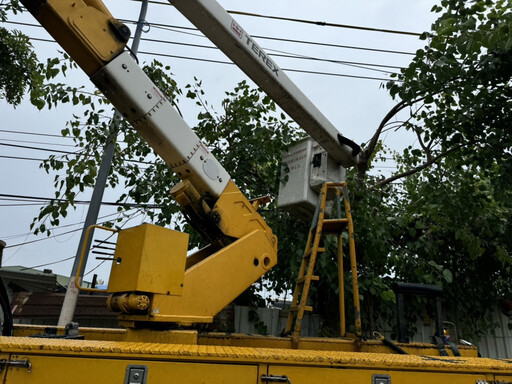 山陀兒颱風來襲 台電鳳山區處全面備戰確保供電