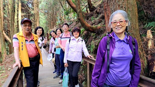 台南市金同會探索特富野古道生態之旅 健康滿分