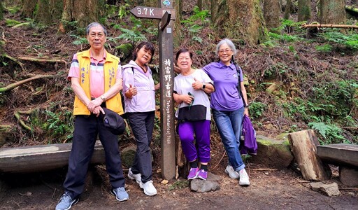 台南市金同會探索特富野古道生態之旅 健康滿分