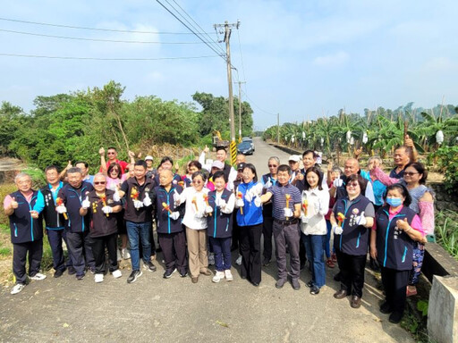 嘉義市嘉邑行善團善舉 改善古坑水碓村旱井橋