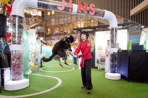 「JINS動物友好樂園」最終站台中登場 副市長鄭照新：公私協力打造友善動物城市