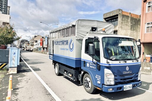 解瑣「垃圾車」 竹北市公所正名「清潔車」全面進化清潔隊展現環保專業