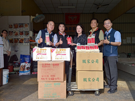 雲林榮服處感謝雪中送炭關懷協會寒冬送暖地區榮民眷