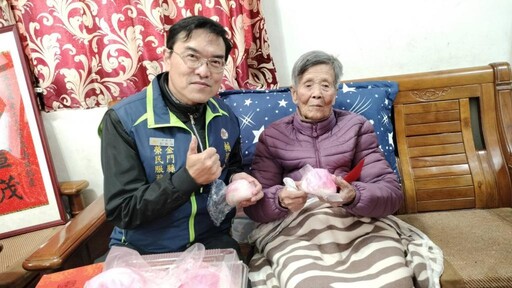 期頤陳吳金鳳嬤紀壽 金門榮服處偕地方各界同慶823榮民