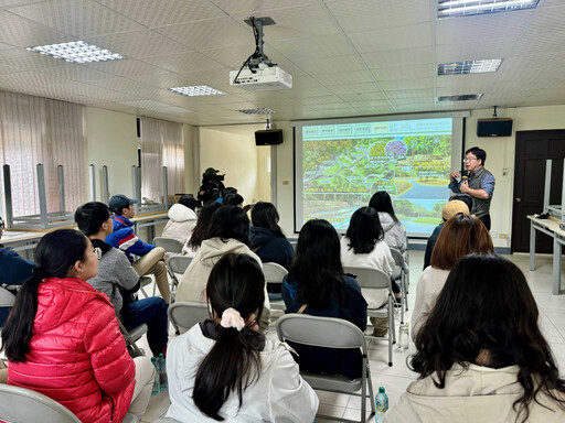 「虎埤泛月」產學觀摩交流，萬眾期待新春開放虎頭埤新亮點