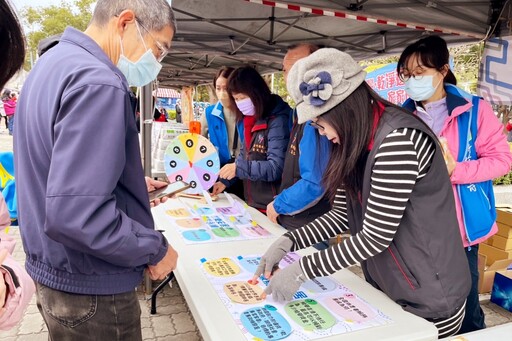 竹縣元旦升旗典禮政風處宣導廉政 與民打造「樂安居」廉能永續環境