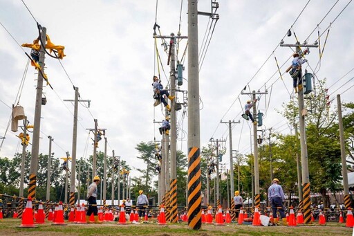 台電技能競賽57屆登場 1255名選手同台競技高雄較勁