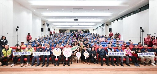 119消防節表揚40名績優消防人員 張善政：感謝消防人員守護市民安全