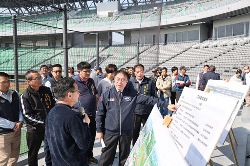 亞太國際棒球訓練中心成棒主球場竣工 黃偉哲盼成臺南運動城市新亮點