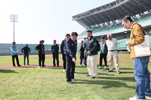 亞太國際棒球訓練中心成棒主球場竣工 黃偉哲盼成臺南運動城市新亮點