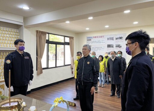 中彰榮家春節祭祀歷年亡故榮民英靈 莊嚴肅穆