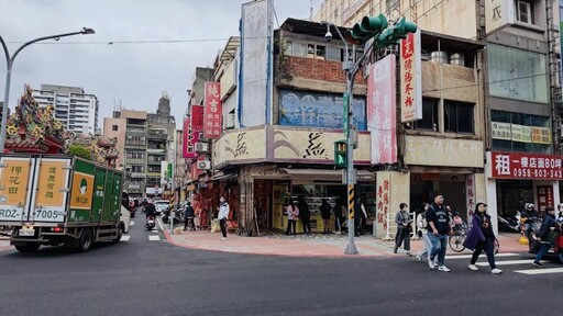 桃園首處人本示範街區第一階段提前完工 景福宮參香逛街都好行