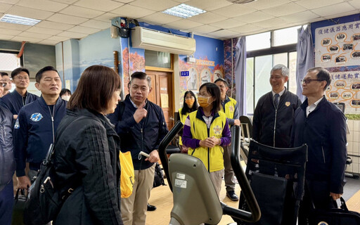 輔導會新任高階經理人參訪中彰榮家 肯定服務團隊對住民照顧