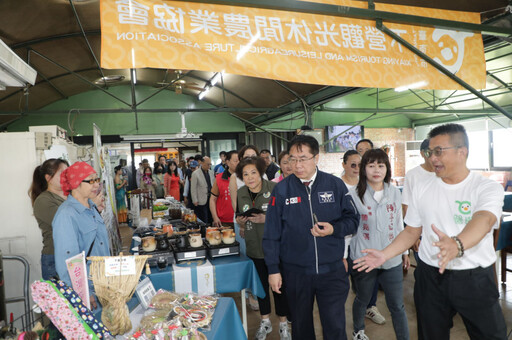 打造溪北農遊新亮點 黃偉哲為下營區營墘休閒農業區揭牌