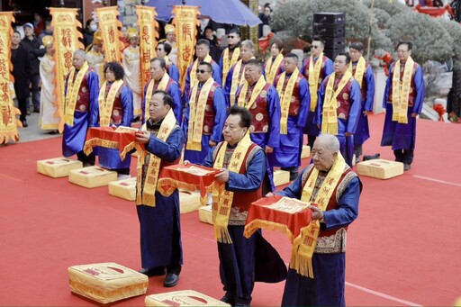金門縣媽祖宮廟交流團登陸 千人信眾湄洲莆田媽袓廟謁祖進香