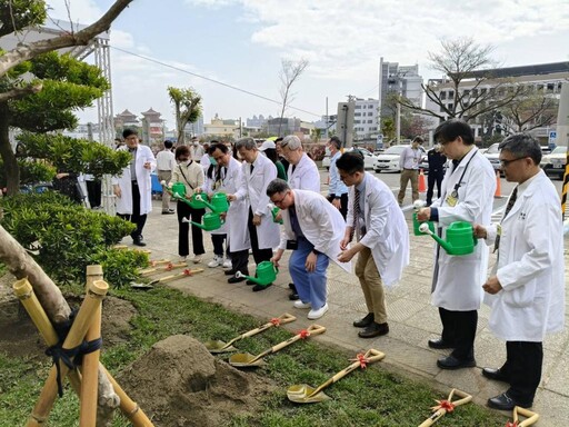 高榮辦器捐植樹活動 一份大愛守護三個家庭重生希望