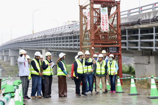 臺南金安獎青葉橋改建工程月底完成 黃偉哲盼解水患之苦並打造安居樂業生活