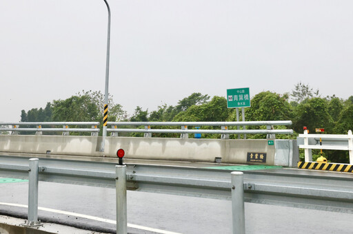 臺南金安獎青葉橋改建工程月底完成 黃偉哲盼解水患之苦並打造安居樂業生活