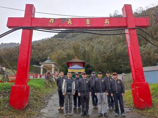 宜蘭榮服處春祭橫貫公路宜蘭支線殉職榮民追思