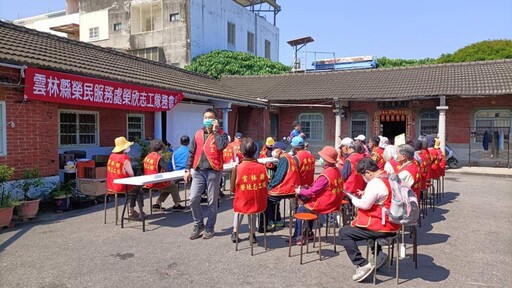 雲林榮服處攜手虎尾帥天宮造福與關懷榮民眷