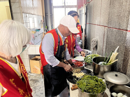 雲林榮服處攜手虎尾帥天宮造福與關懷榮民眷