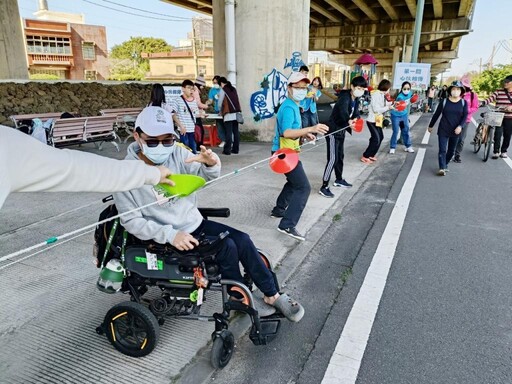 「好天天．齊步走」新竹場公益健走 支持障礙者參與社會累積友善能量