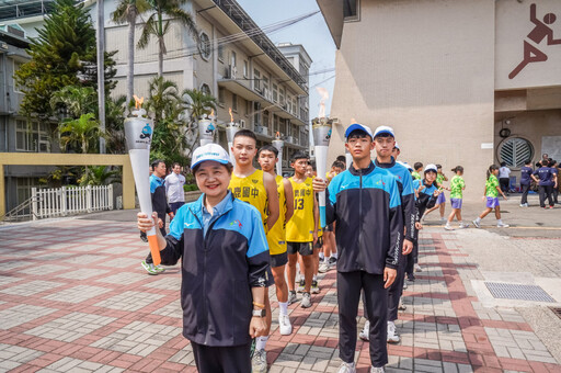 114年全中運聖火榮耀接力 前進新竹市、苗栗縣、臺中市 照耀青春跑道