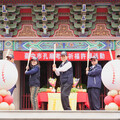 600名考生齊聚台中孔廟祈福 副秘書長張大春祝學子心想事成、強棒出擊
