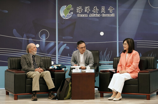 IPMEN 夥伴成員拜會管碧玲 讚台灣推動海洋教育有成