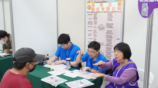 南市勞工局「台南好生活 台南呷頭路」第1場中型徵才活動提供逾1000個職缺