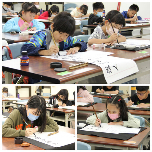 大墩盃學生書法比賽得獎名單揭曉 臺中文學獎作品入題考驗小書法家功力