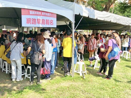 桃竹苗分署母親節市集綻放女力爆棚就業力 逾千民眾熱情參與滿載而歸