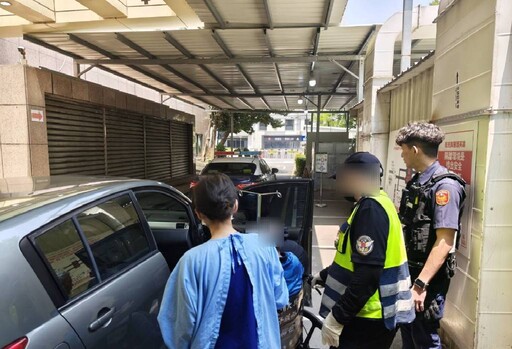 分秒必爭！蘆竹警開道 助病危民眾火速送醫