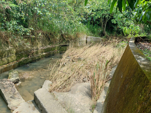 臺南市南化區野溪護岸復建工程提前完工