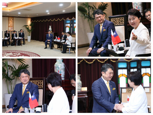 中市城市外交再+1!日本金澤市長村山卓蒞府拜會 盧秀燕肯定共同拓展國際對話廣深度
