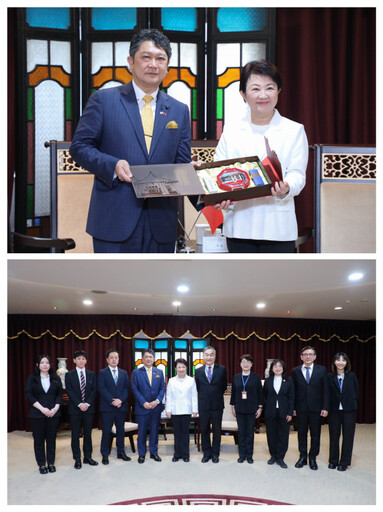 中市城市外交再+1!日本金澤市長村山卓蒞府拜會 盧秀燕肯定共同拓展國際對話廣深度