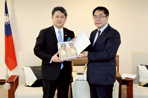 金澤市長村山卓拜會臺南市長黃偉哲 盼延續兩市情誼深化交流