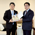 金澤市長村山卓拜會臺南市長黃偉哲 盼延續兩市情誼深化交流