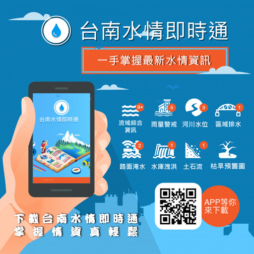 梅雨鋒面來襲,黃偉哲提醒市民母親節防範劇烈天氣