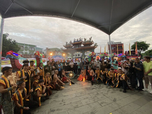 安平開台天后宮點燈祈福 為2025國際龍舟錦標賽揭開序幕