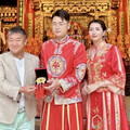百年好合、幸福美滿 桃園大廟景福宮首辦婚禮神明見證新人良緣寫下新頁
