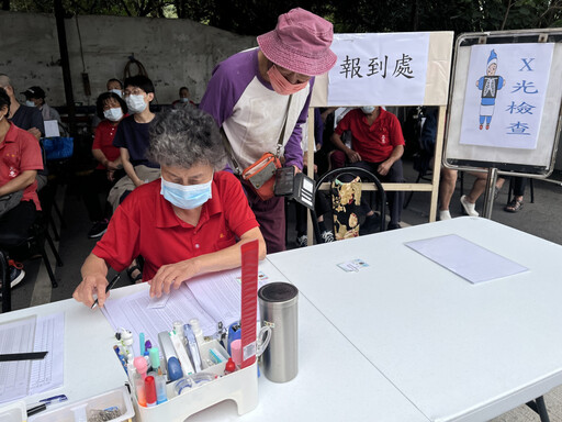 彰化榮家胸部X光檢查 關懷住民長輩健康 防堵結核病傳播風險